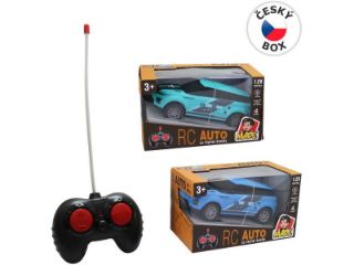 Obrázek z Auto Land Rover modrý na dálkové ovládání 1:28 15cm 
